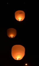 velas de noite
